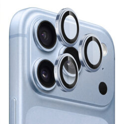 Folie iPhone 18 Pro Max Blueo Sapphire Crystal Original Lens Protector, bleu
