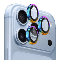 Folie iPhone 18 Pro Blueo Sapphire Crystal Original Lens Protector, multicolor