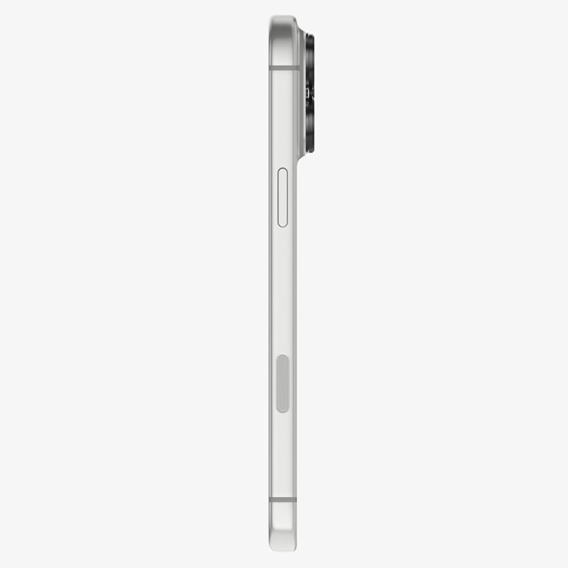 Folie sticla camera iPhone 18 Pro Spigen Optik.tR EZ Fit Pro XL Camera Glass, gri