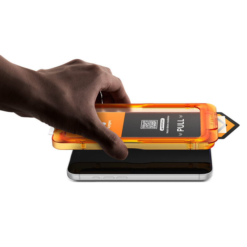 [Pachet 3x] Folie sticla iPhone 17 Pro Max Spigen Glas.tR Align Master Slim, transparenta