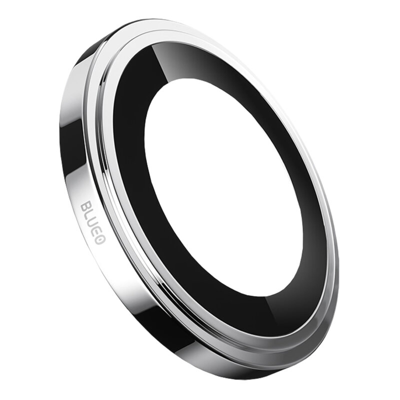 Folie iPhone Duo Blueo Sapphire Crystal Original Lens Glass, argintiu