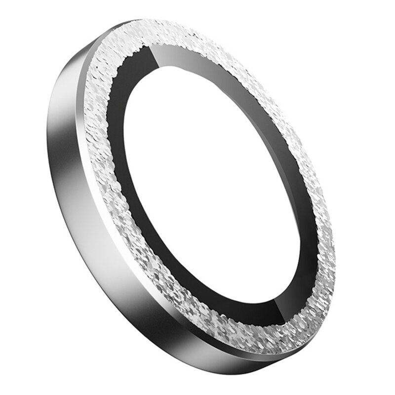 Folie iPhone Duo Blueo Diamond Camera Lens Glass, Silver Diamond