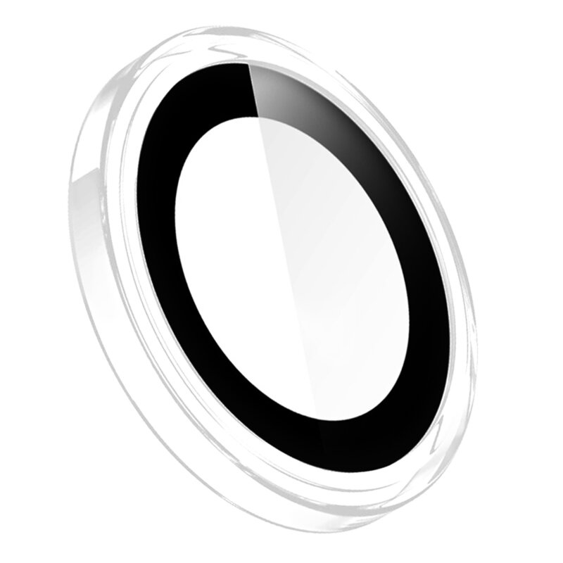 Folie iPhone Duo Blueo Original Metal Frame Lens Glass, transparenta