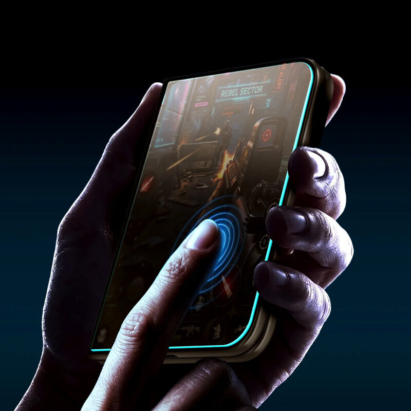 Folie iPhone Duo Spigen Glas.tR EZ Fit Pro HD, privacy