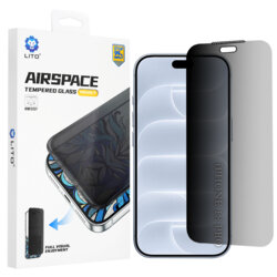 Folie sticla iPhone 18 Pro Lito Airspace Border, privacy