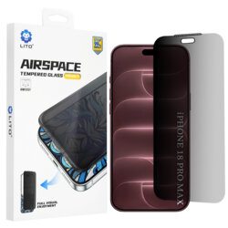Folie sticla iPhone 18 Pro Max Lito Airspace Border, privacy