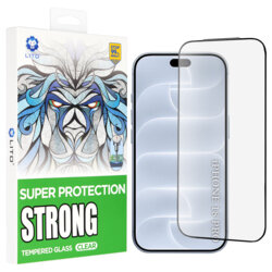 Folie sticla iPhone 18 Pro Lito D+ Max Strong, negru