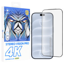 Folie sticla iPhone 18 Pro Lito D+ Max 4K, negru