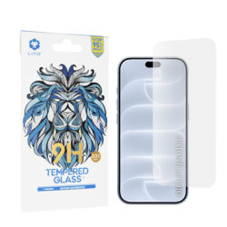 Folie sticla iPhone 18 Pro Lito 9H Tempered Glass, transparenta