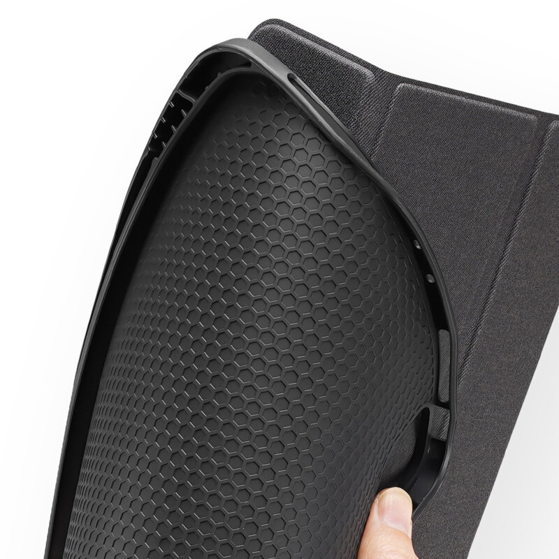 Husa Samsung Galaxy Tab S12 Ultra cu suport S Pen Dux Ducis Domo Series, negru