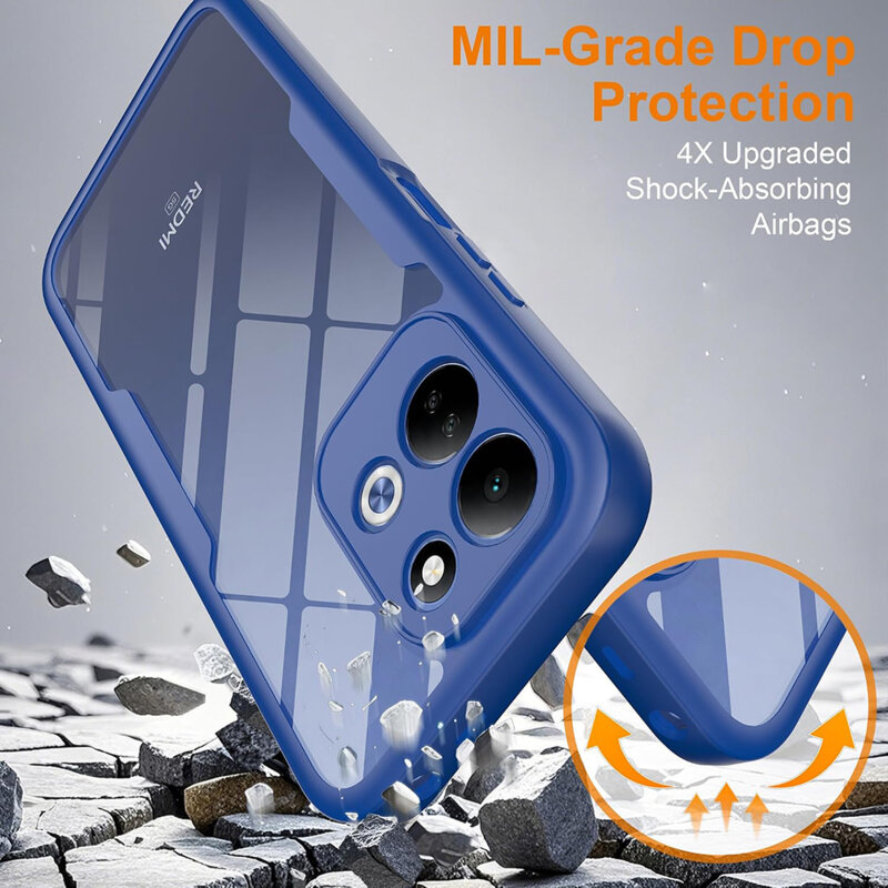 Husa 360° Xiaomi Redmi 17 5G Techsuit ColorVerse, roz