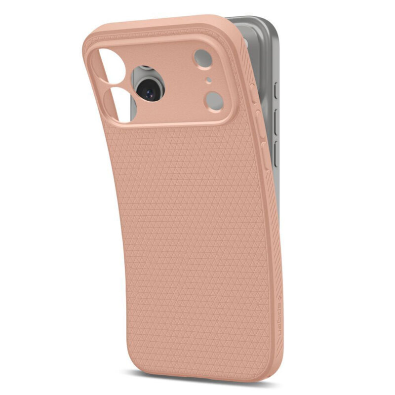 Husa iPhone 18 Pro Max Spigen Liquid Air, bleumarin