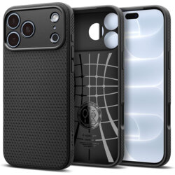 Husa iPhone 18 Pro Max Spigen Liquid Air, negru