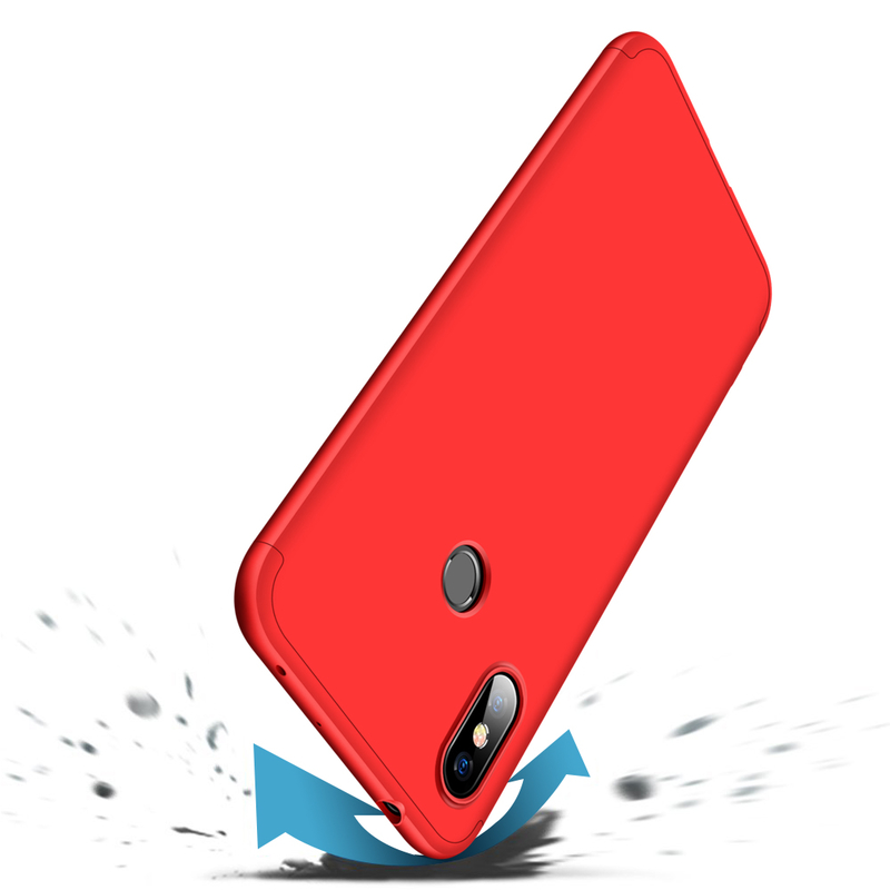 Husa Xiaomi Redmi Note 6 Pro GKK 360 Full Cover Rosu