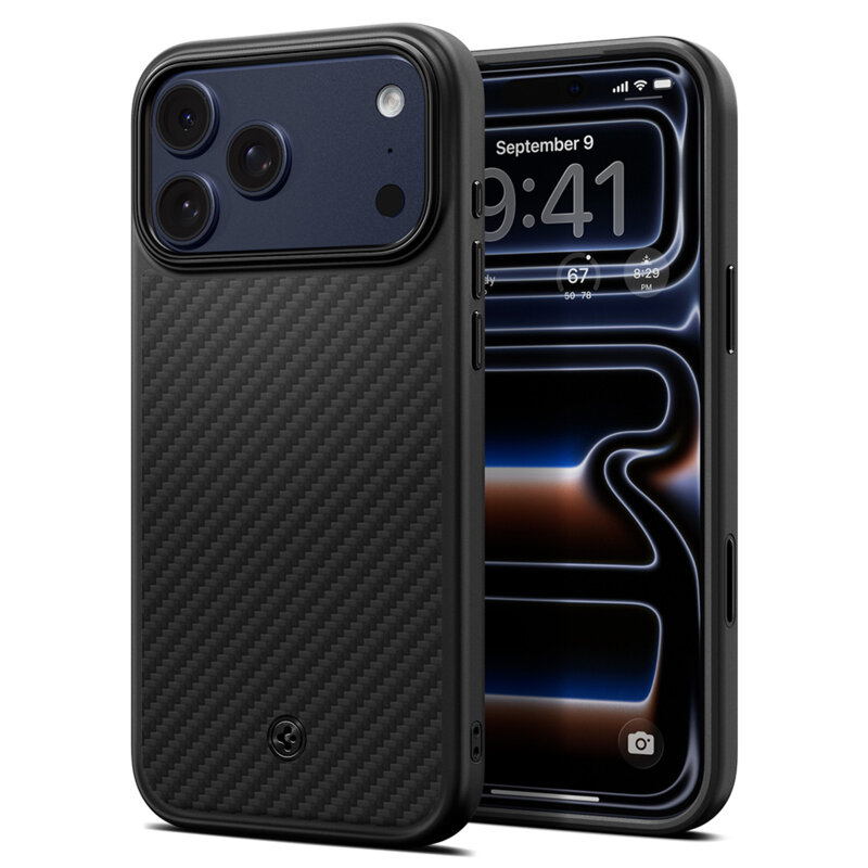 Husa iPhone 17 Pro Spigen Enzo Aramid 