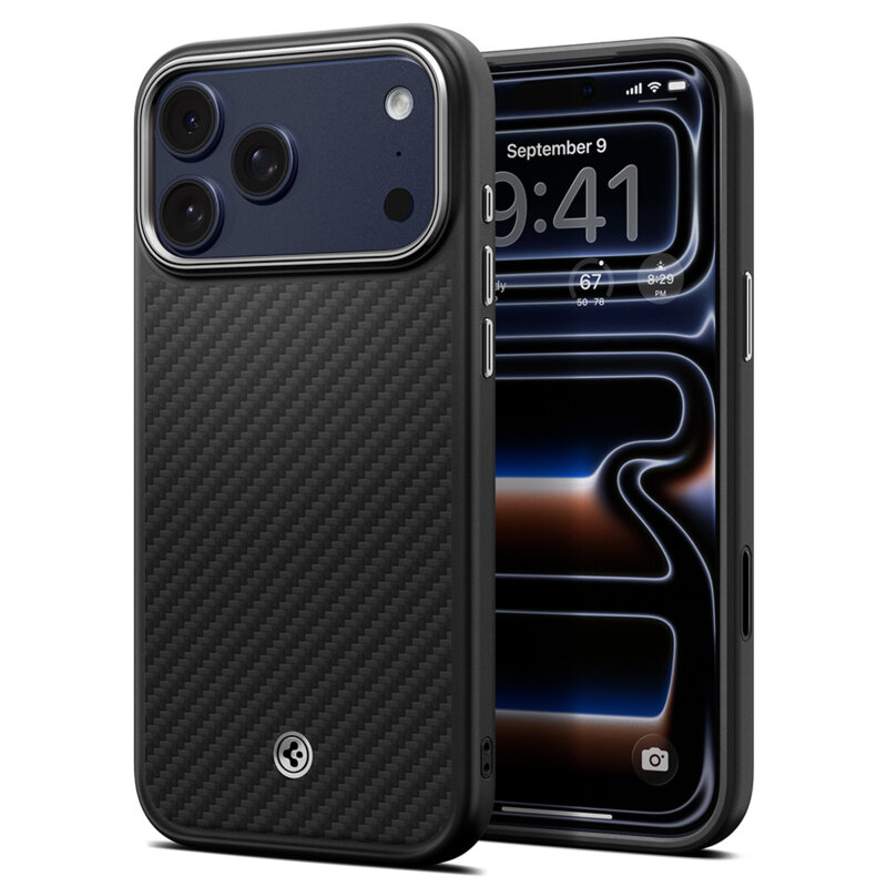 Husa iPhone 18 Pro Spigen Enzo Aramid 