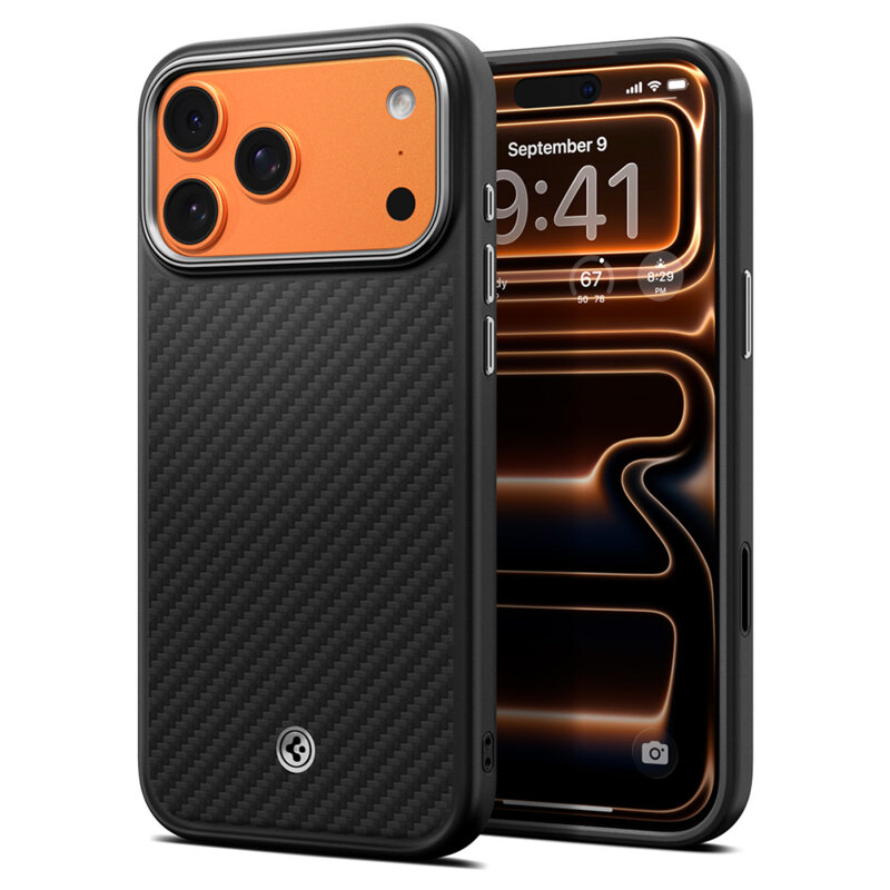 Husa iPhone 18 Pro Max Spigen Enzo Aramid 