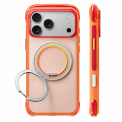 Husa iPhone 17 Pro Torras O3 Air Core, portocaliu