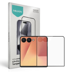 Folie sticla Samsung Galaxy Z Flip7 Nillkin CP+PRO Anti-Explosion, negru