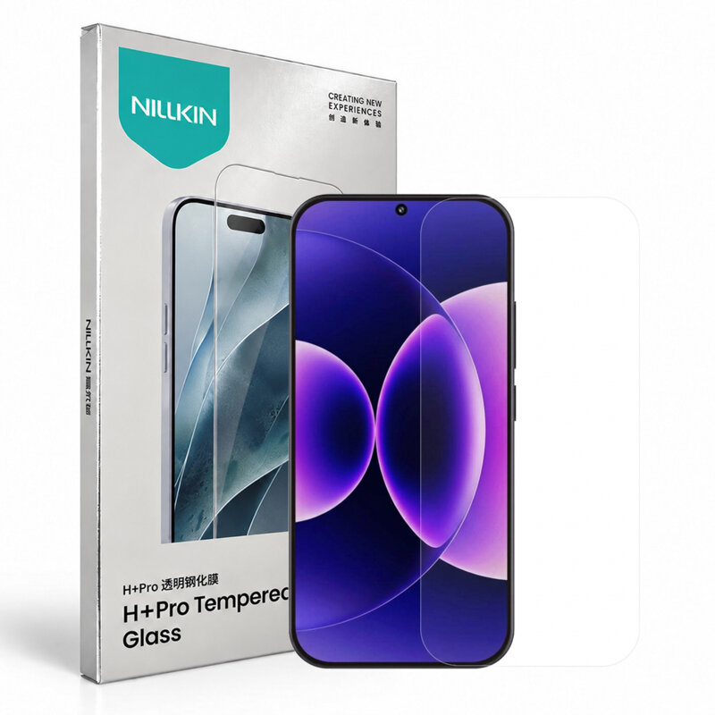 Folie sticla Xiaomi 17 Pro Max Nillkin H+Pro Anti-Explosion Glass, transparenta