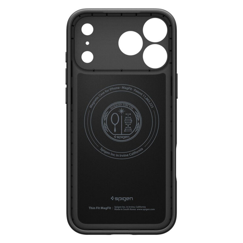 Husa iPhone 17 Pro Max SpigenThin Fit MagSafe , negru