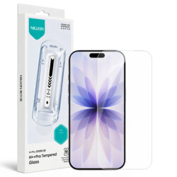 Folie sticla iPhone 17 Nillkin H+Pro Anti-Explosion Glass cu aplicator, transparenta