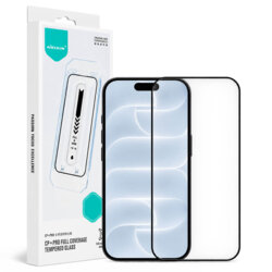 Folie sticla iPhone 18 Pro Nillkin CP+PRO Anti-Explosion cu aplicator, negru