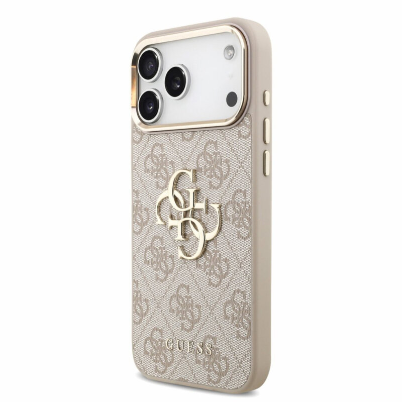 Husa originala Guess iPhone 18 Pro Max Hardcase 4G Classic Logo with Strap, roz, GUHCP18XP4GMGSCP