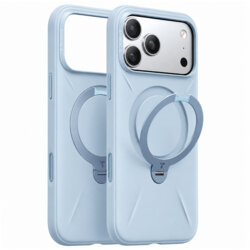 Husa iPhone 17 Pro Torras QPRO Silicone Series, mov