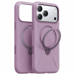 Husa iPhone 17 Pro Torras QPRO Silicone Series, roz