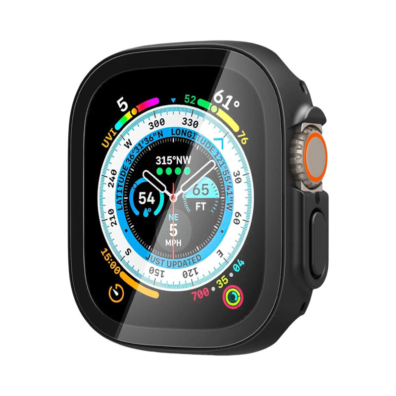 Husa Apple Watch Ultra 4 Spigen Thin Fit 360, negru