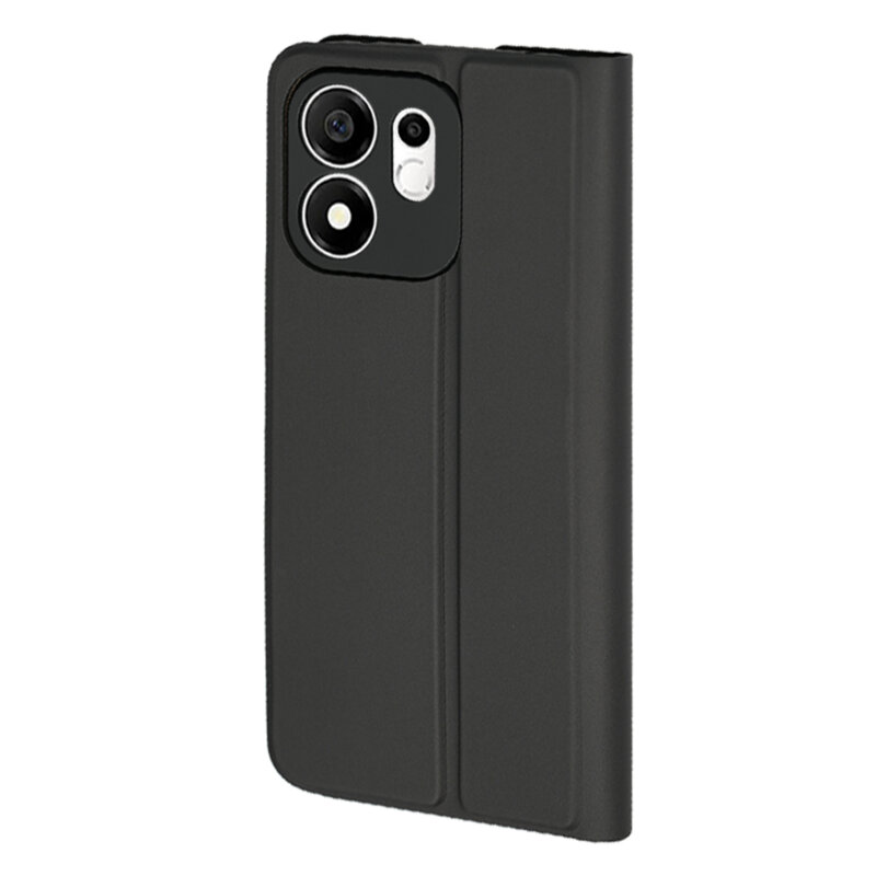Husa Honor 600 Smart Techsuit Magskin Book, negru