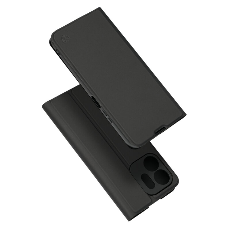 Husa Honor 600 Smart Techsuit Magskin Book, negru