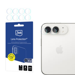 [Pachet 4x] Folie iPhone Duo 3mk Lens Protection, transparenta