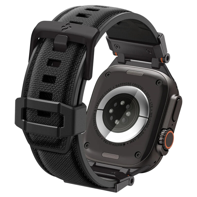 Curea Apple Watch 5 44mm Spigen DuraPro Armor, negru
