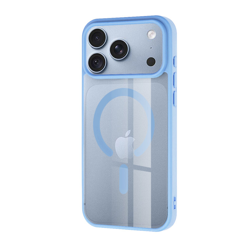 Husa iPhone 18 Pro Techsuit MagSafe Pro, bleu