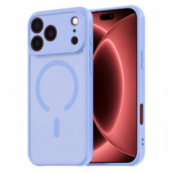 Husa iPhone 17 Pro Max Techsuit HaloFrost II MagSafe, bleu