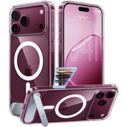 Husa iPhone 18 Pro Max Torras Ostand L1 Guardian, transparenta