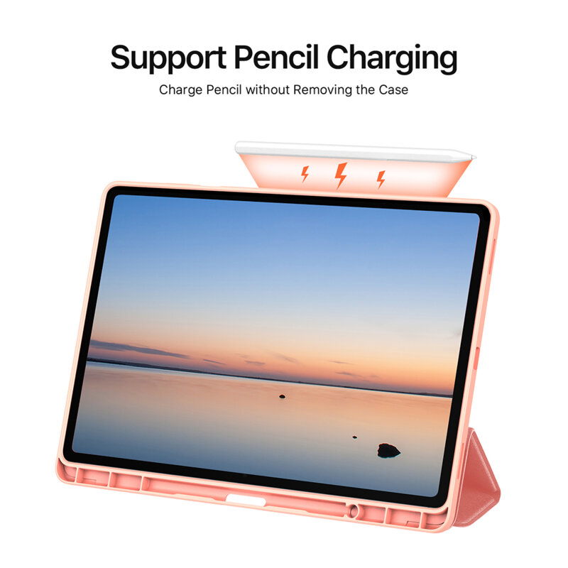 Husa Samsung Galaxy Tab S12 Plus cu suport S Pen Dux Ducis Domo Series, negru