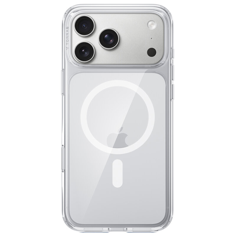 Husa iPhone 17 Pro Torras Guardian Magnetic Series, transparenta