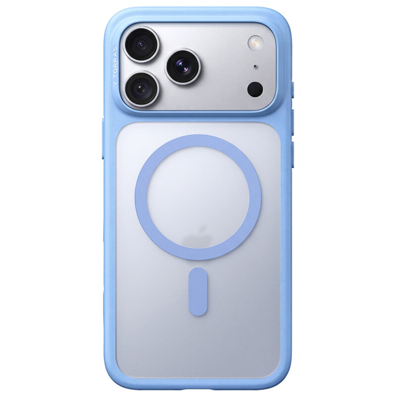 Husa iPhone 18 Pro Torras Guardian Magnetic Series, albastru