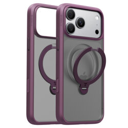 Husa iPhone 17 Pro Max Torras Ostand Spin Series, mov