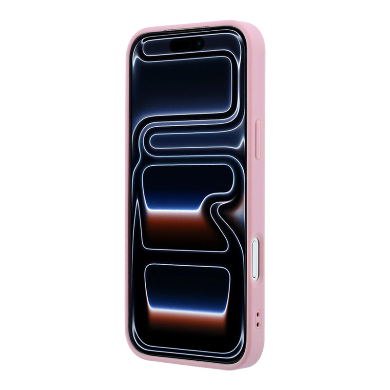 Husa Guess Glitter iPhone 17 Pro cu sclipici, roz, GUHCP18LHG4SGP