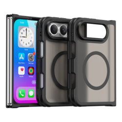 Husa iPhone Duo Techsuit HaloFrost II MagSafe, negru