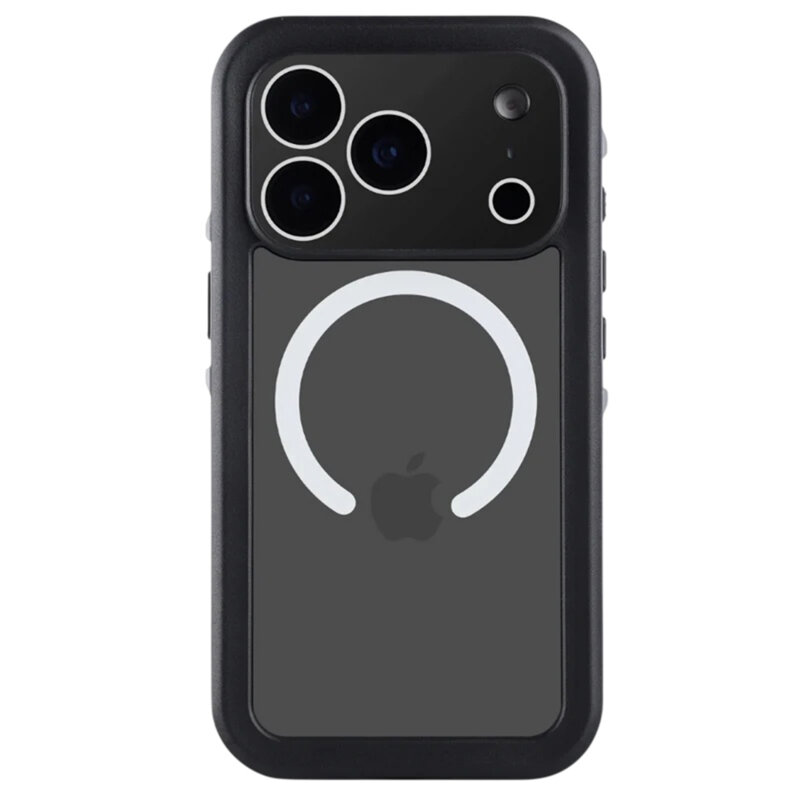 Husa impermeabila iPhone 18 Pro Max ShellBox Waterproof IP68, negru