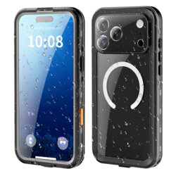 Husa impermeabila iPhone 17 Pro Max ShellBox Waterproof IP68, negru