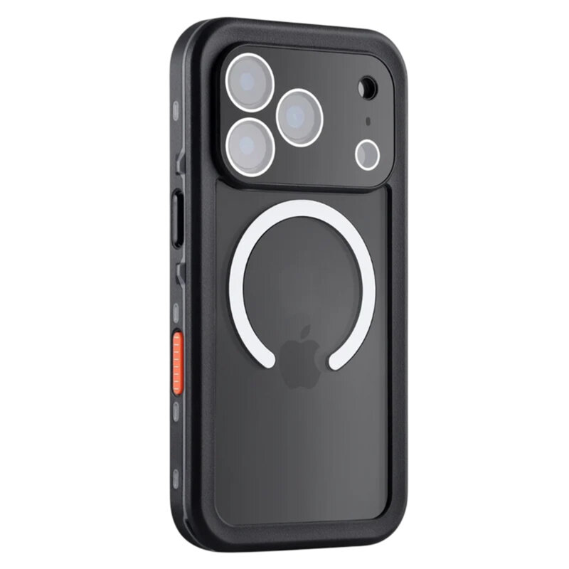 Husa impermeabila iPhone 18 Pro ShellBox Waterproof IP68, negru