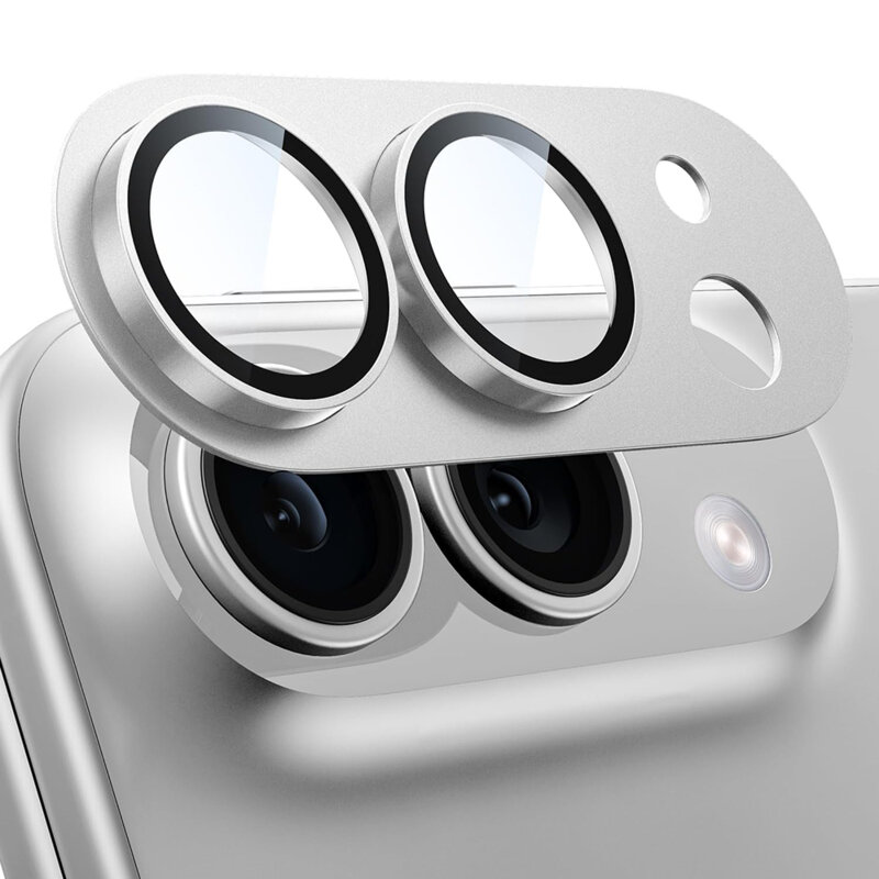 Folie camera iPhone Duo Techsuit Full Glass, negru