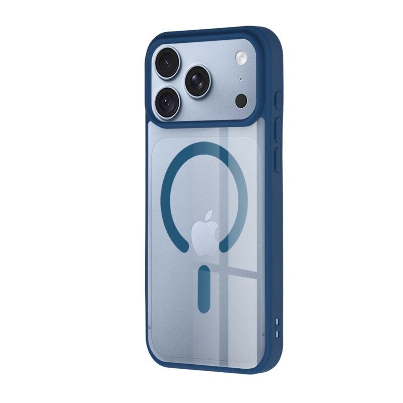 Husa iPhone 18 Pro Techsuit MagSafe Pro, albastru