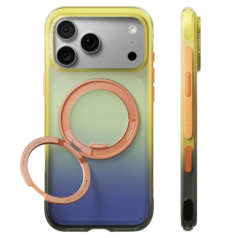 Husa iPhone 17 Pro Torras Ostand O3 Air Gradient, Arizona Glow